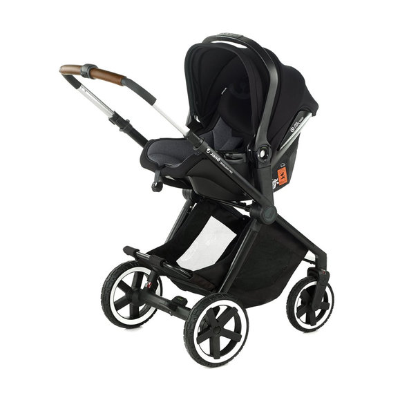 JANÉ Kočík kombinovaný 3v1 Crosslight Pro + Micro Pro 2 + Koos Isize autosedačka Cold Black.