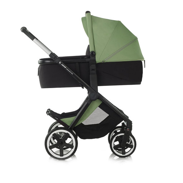 JANÉ Kočík kombinovaný 3v1 Crosslight Pro + Micro Pro 2 + Koos Isize autosedačka Cold Black.