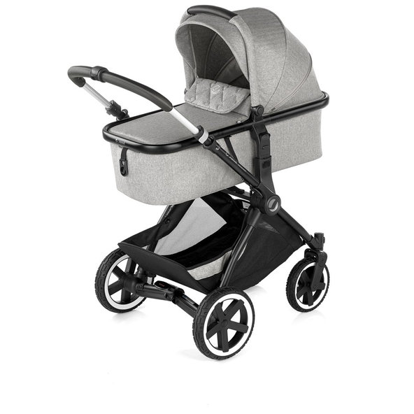 JANÉ Kočík kombinovaný Crosslight + korba Micro Pro + autosedačka Koos i-size Cold Black