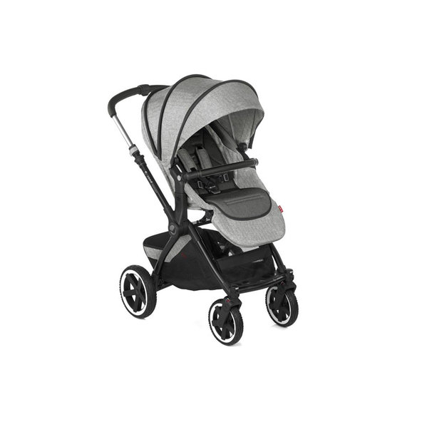 JANÉ Kočík kombinovaný Crosslight + korba Micro Pro + autosedačka Koos i-size Cold Black