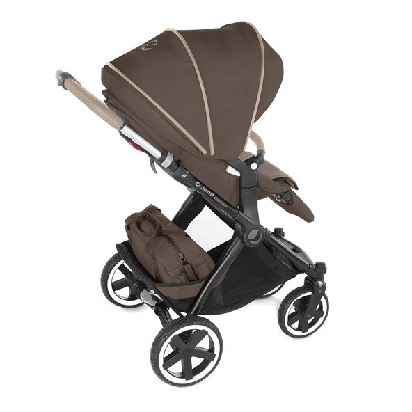 JANÉ Kočík kombinovaný Crosslight + korba Micro Pro + autosedačka Koos i-size Cold Black