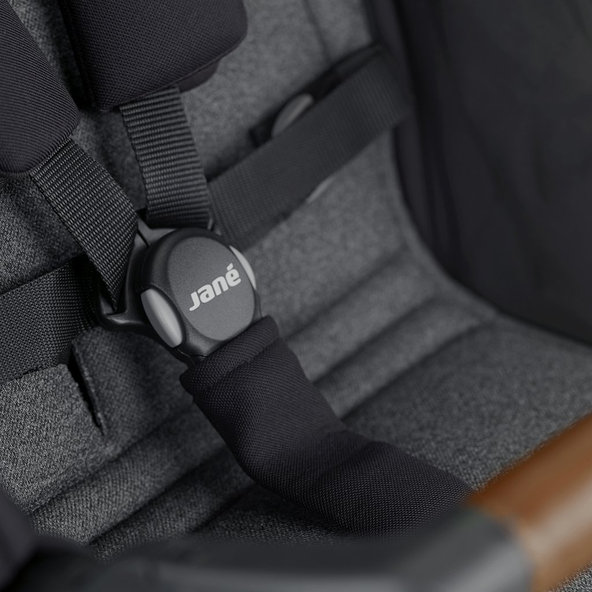 JANÉ Kočík kombinovaný Muum Pro 2 + korba Micro Pro 2 + autosedačka Koos i-size, Cold Black