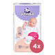 4x BELLA PANDA Mini 50 ks (3-6 kg) - jednorazové plienky