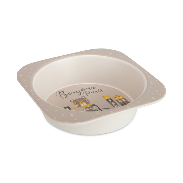 CANPOL BABIES Jedálenská sada Bonjour Paris 5ks béžová