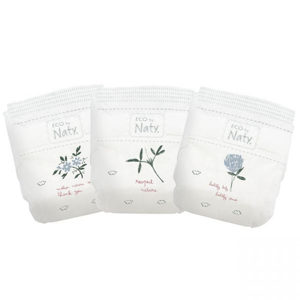 6x ECO BY NATY Plienky jednorazové 5 (11-25 kg) 22 ks