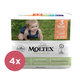 MOLTEX Pure & Nature Plienky Midi 4-9 kg - ekonomické balenie (4 x 33 ks)