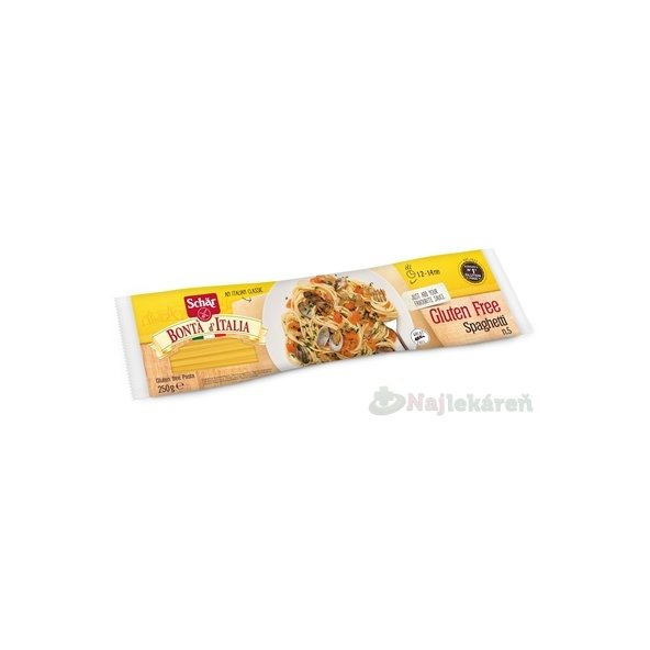 Schär Cestoviny - Spaghetti, 250g
