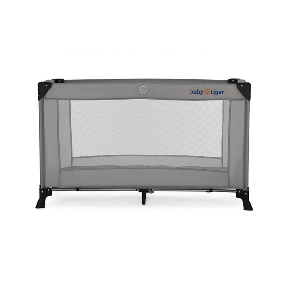 KINDERKRAFT Postieľka cestovná Baby Tiger VIKI Grey