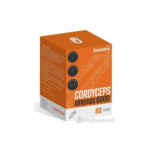 EDENPharma CORDYCEPS sinensis 6000 60 tabliet