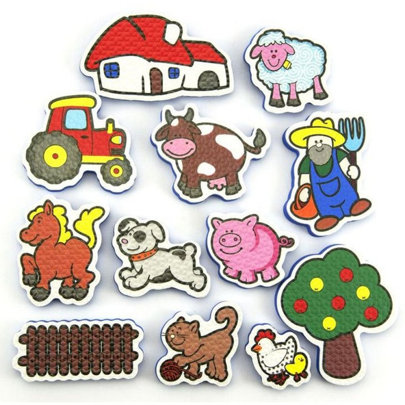 TEDDIES Vodolepky Moje první zvířátka farma