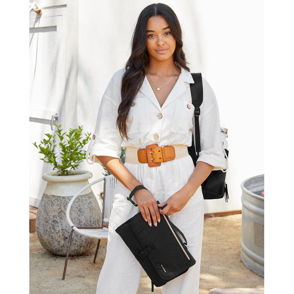 SKIP HOP Podložka prebaľovacia cestovná  Envi-Luxe Pronto® Eco Black