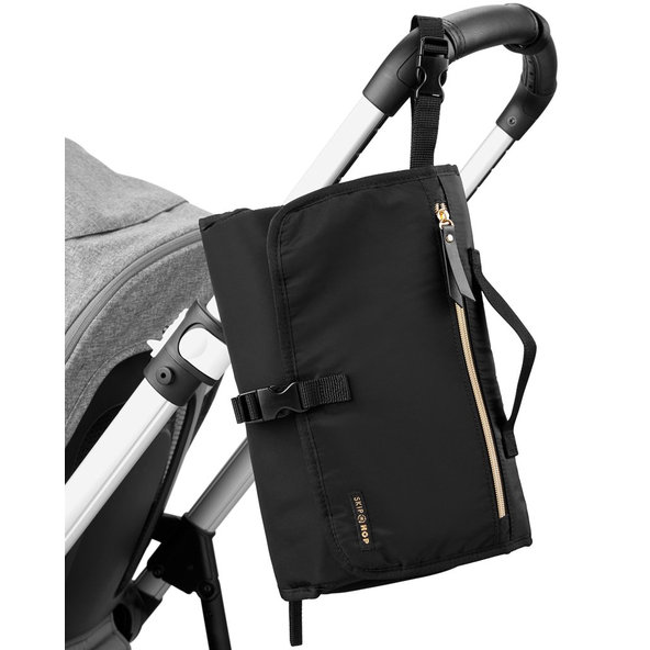 SKIP HOP Podložka prebaľovacia cestovná  Envi-Luxe Pronto® Eco Black