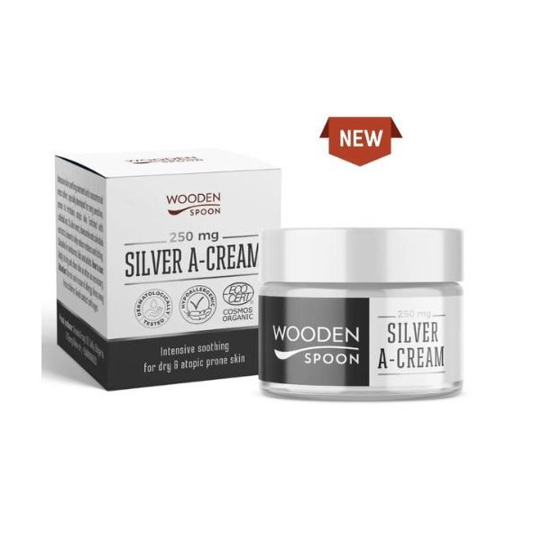 Intenzívny ukľudňujúci krém s mikrostriebrom Wooden Spoon 50ml