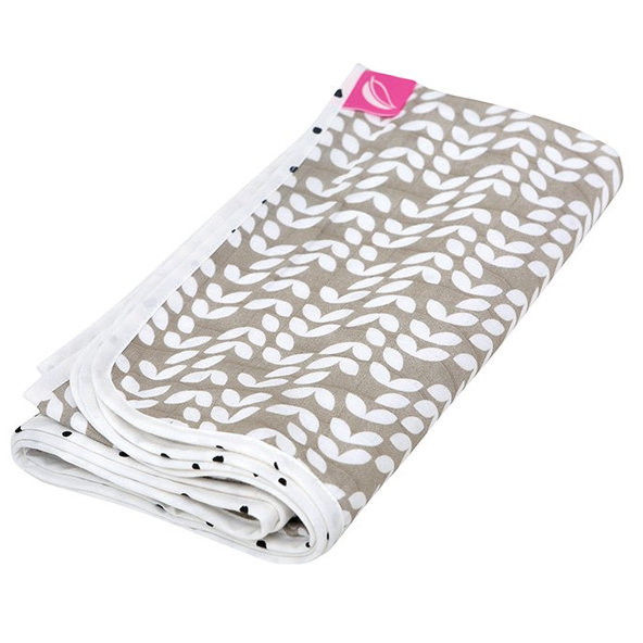 MOTHERHOOD Deka bavlnená mušelínová dvojvrstvová Beige Classics 100x120 cm