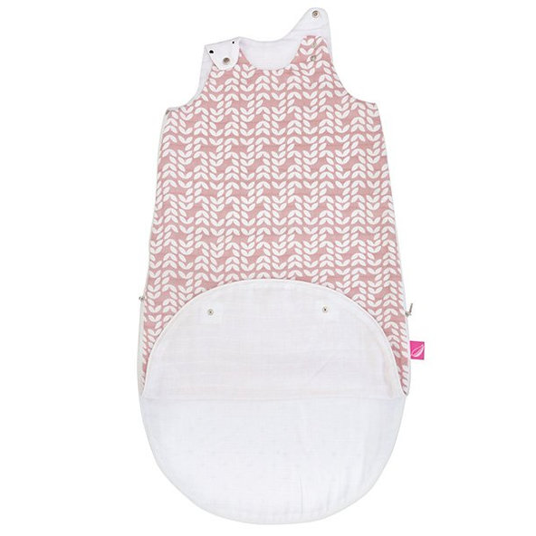 MOTHERHOOD Vak spací 2v1 ZIP-A-Round Beige mušelínový Pink Classics 3-18m 0,5 tog