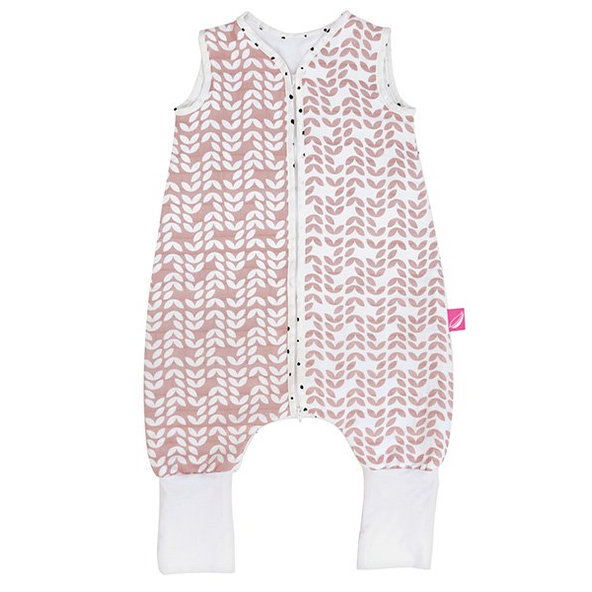 MOTHERHOOD Vak spací mušelínový s nohavicami Pink Classics 12-18m 0,5 tog