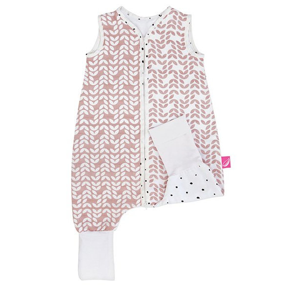 MOTHERHOOD Vak spací mušelínový s nohavicami Pink Classics 12-18m 0,5 tog