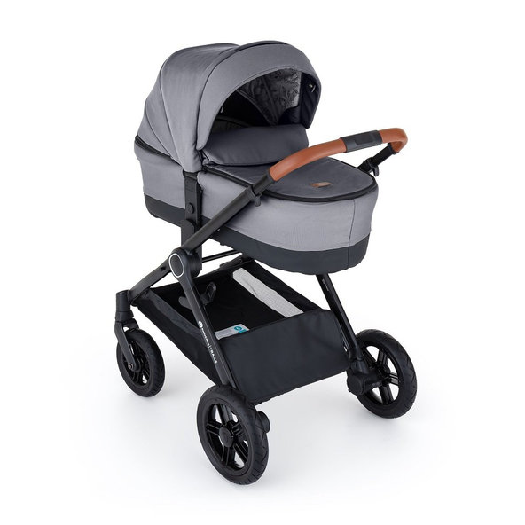 PETITE&MARS Kočík kombinovaný 2v1 Trails Ultimate Grey
