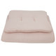 EKO Sada do postieľky 2-dielna mušelínová Powder pink 30x40 cm, 75x100 cm
