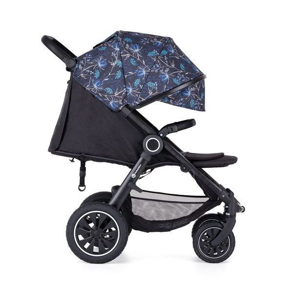 PETITE&MARS Kočík Street+ Air Black + Strieška Limited 100 Stylish Beauty