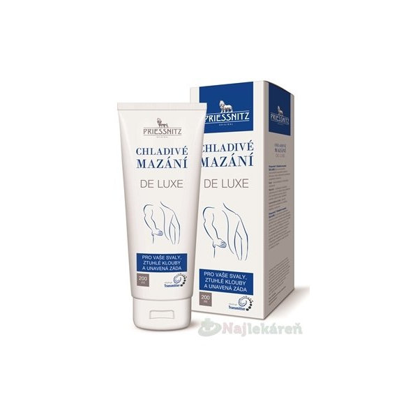 Priessnitz chladivý gél DE LUXE 200ml