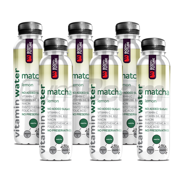 Vitamínová voda Matcha - Body & Future 6 x 400 ml
