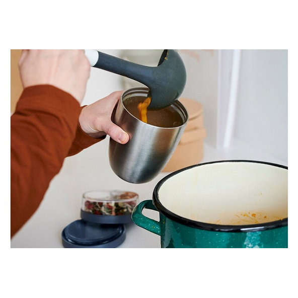 MEPAL Box jedálenský nerezový Termo Ellipse 500 + 200ml Titanium