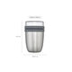 MEPAL Box jedálenský nerezový Termo Ellipse 500 + 200ml Titanium