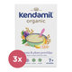 3x KENDAMIL BIO Kaša nemliečna so slivkami a banánom (150 g), 7m+
