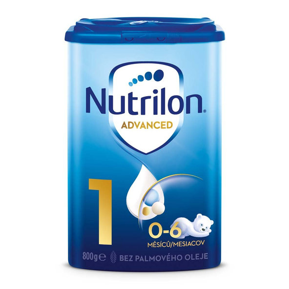 3x NUTRILON 1 Počiatočné dojčenské mlieko 800 g, 0+