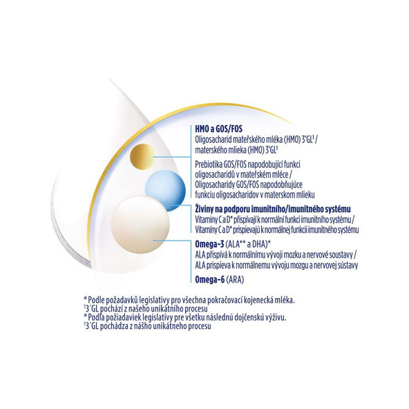 3x NUTRILON 2 Pokračovacie dojčenské mlieko 800 g, 6+