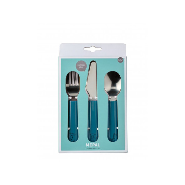 MEPAL Príbor detský Mio 3ks Turquoise