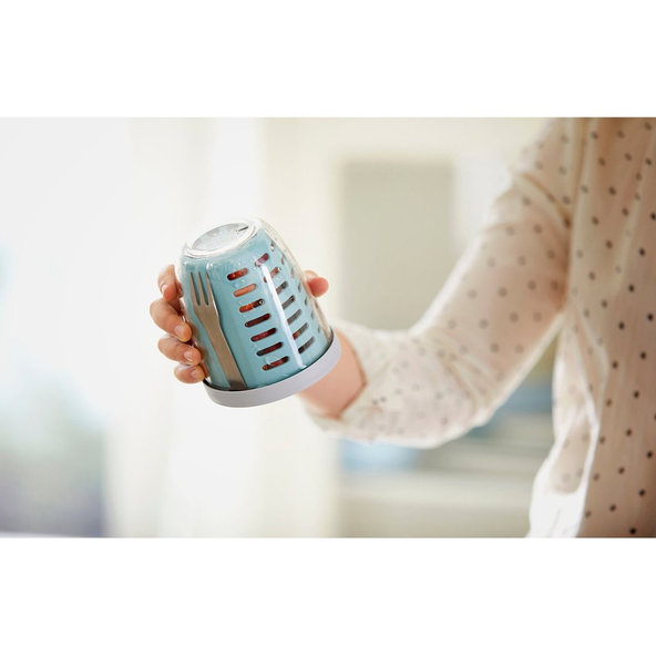 MEPAL Box desiatový so sitkom Ellipse 600 ml Nordic Green