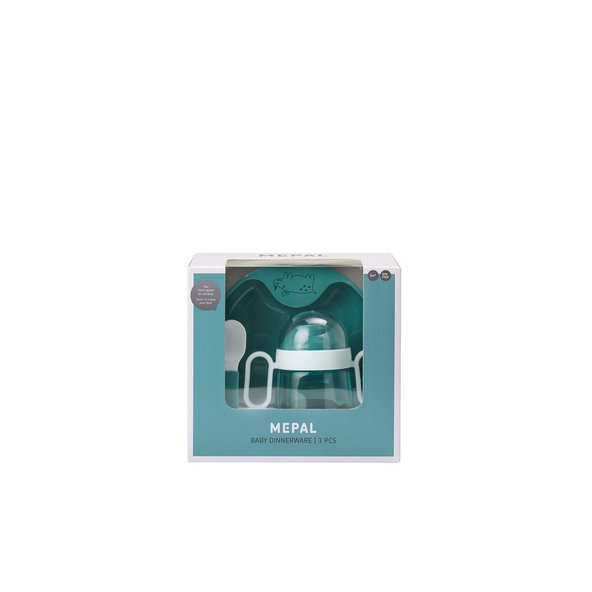 MEPAL Set jedálenský detský Mio 3ks Turquiose