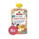 6x HOLLE Panda Peach Bio pyré broskyňa marhuľa banán špalda 100 g (8+)