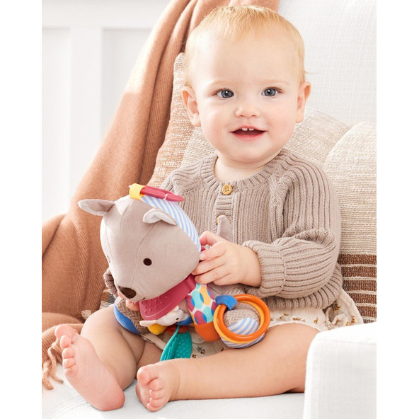 SKIP HOP Hračka aktívna na C krúžku Bandana Buddies Klokan 0m+