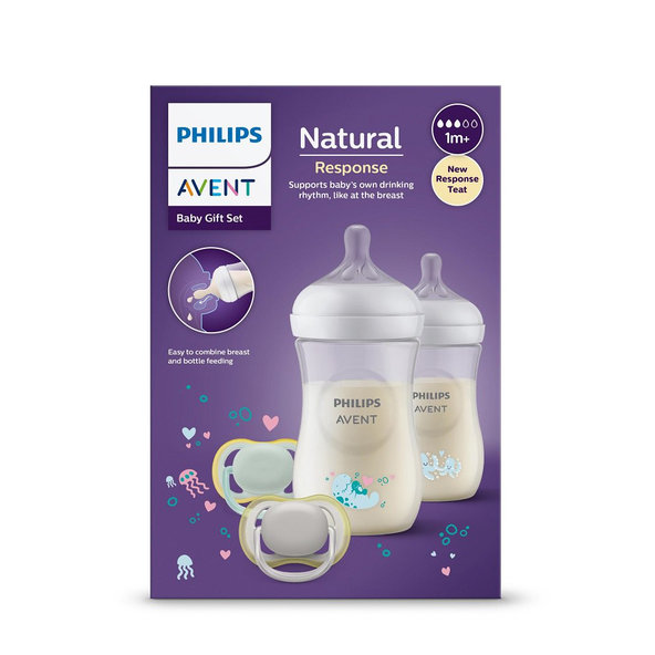 Philips AVENT Novorodenecká štartovacia sada Natural Response SCD837/11