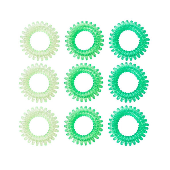 Set špirálových gumičiek do vlasov Pink mix - BeastPink