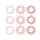 Set špirálových gumičiek do vlasov Pink mix - BeastPink
