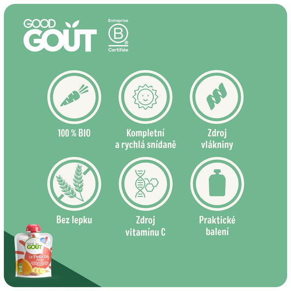 3x GOOD GOUT Mangová snídaně 70 g