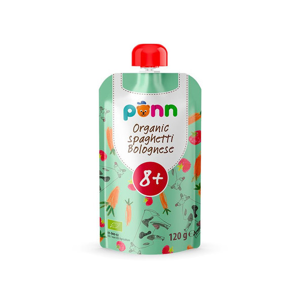 6x SALVEST Põnn BIO Bolonské špagety (120g)