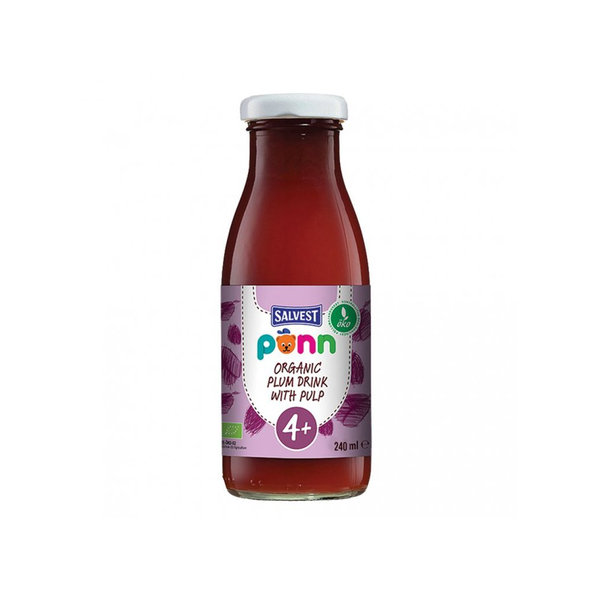 6x SALVEST Põnn BIO Šťava slivková s dužinou 240 ml