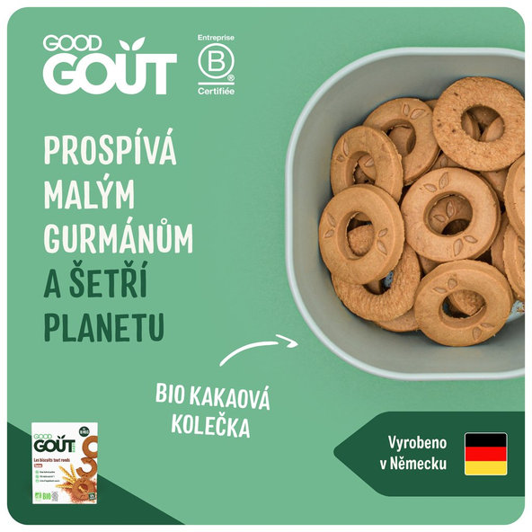 GOOD GOUT Kakaová kolečka 70 g