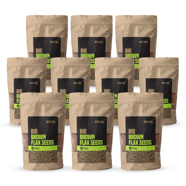 BIO ľanové semená hnedé - VanaVita