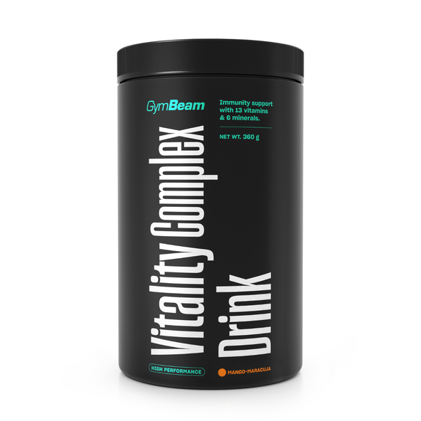 Vitality Complex Drink - GymBeam, príchuť mango marakuja, 360g