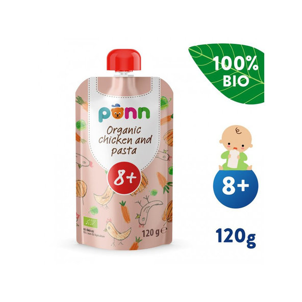 6x SALVEST Põnn BIO Kuriatko s cestovinami (120 g)