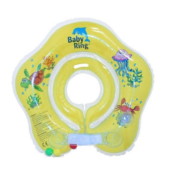 BABY RING Kruh na kúpanie 0-24 m - Žltý
