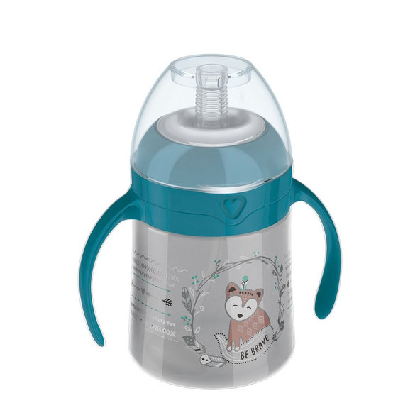 LOVI Prvý hrnček so slamkou a závažím INDIAN SUMMER 150 ml