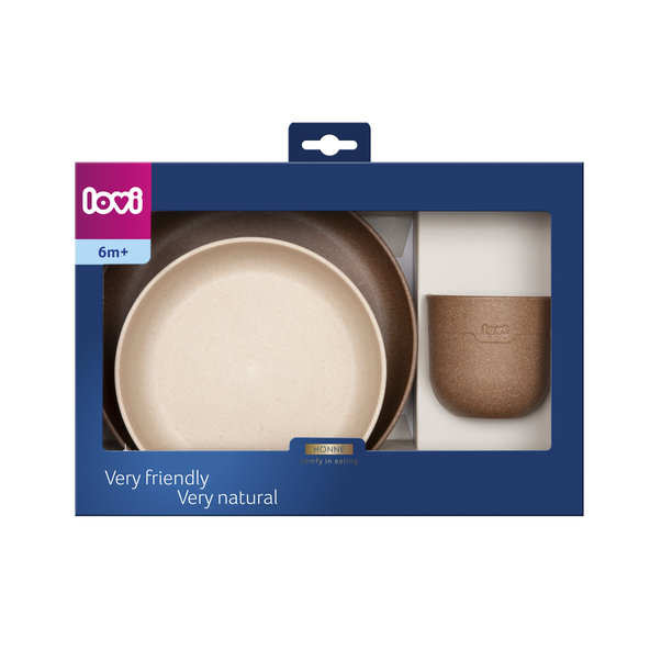 LOVI Sada riadu s hrnčekom 3 ks Granola