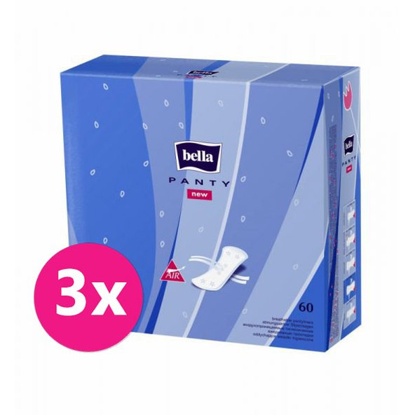 3x BELLA Panty new 60 ks - slipové vložky